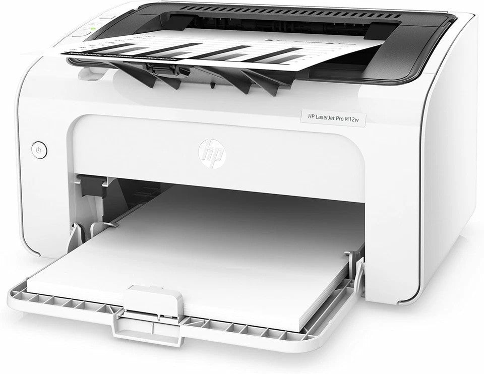 HP LASERJET PRO M12W WIRELESS & USB MONOCHROME COMPACT 19PPM A4 LASER PRINTER