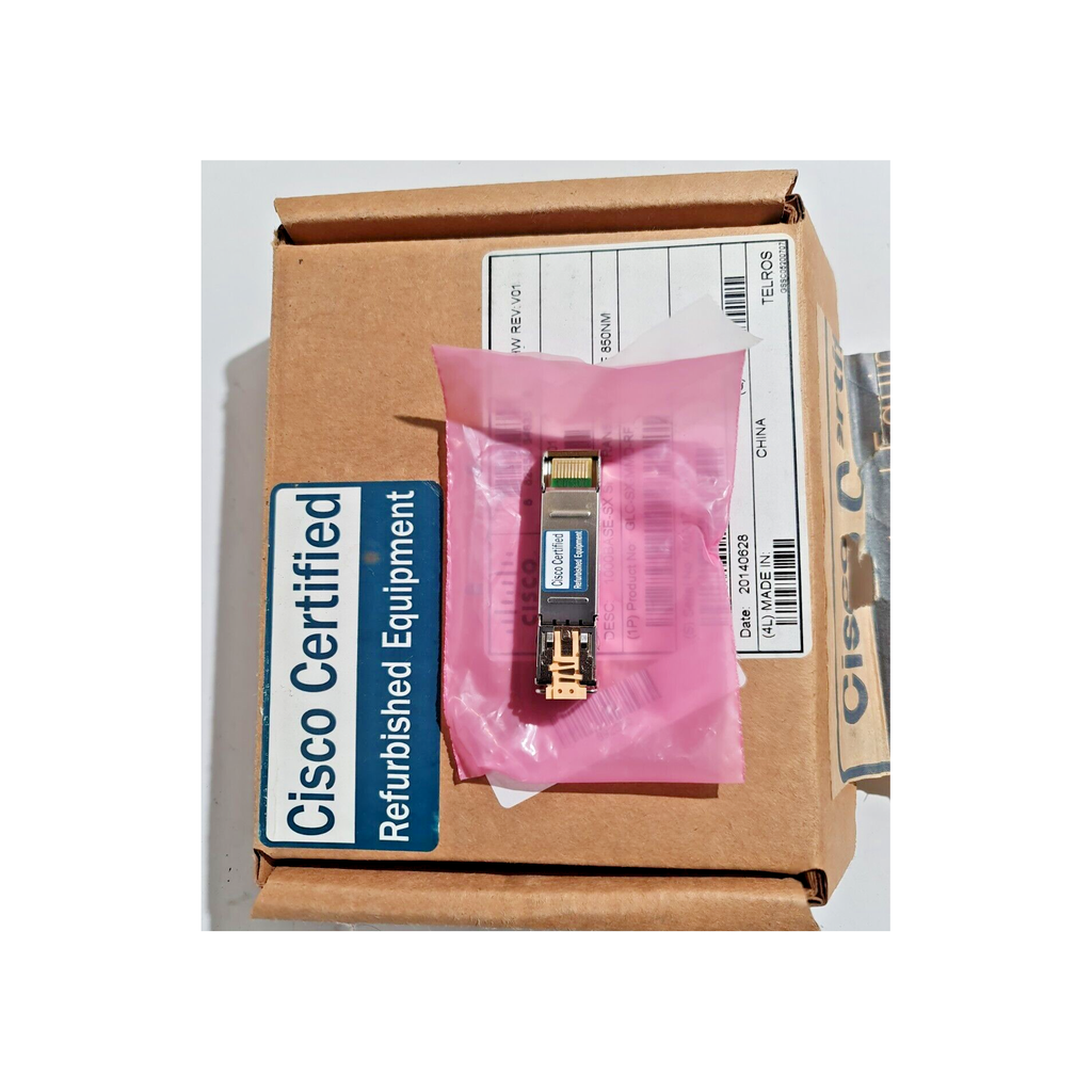 Cisco 10-2626-01 GLC-SX-MMD 1Gbps 1000Base-SX Fibre LC Transceiver Module