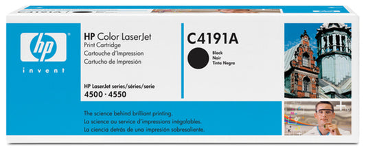 NEW GENUINE HP LASERJET PRINT CARTRIDGE TONER BLACK C4191A FOR 4500 4550