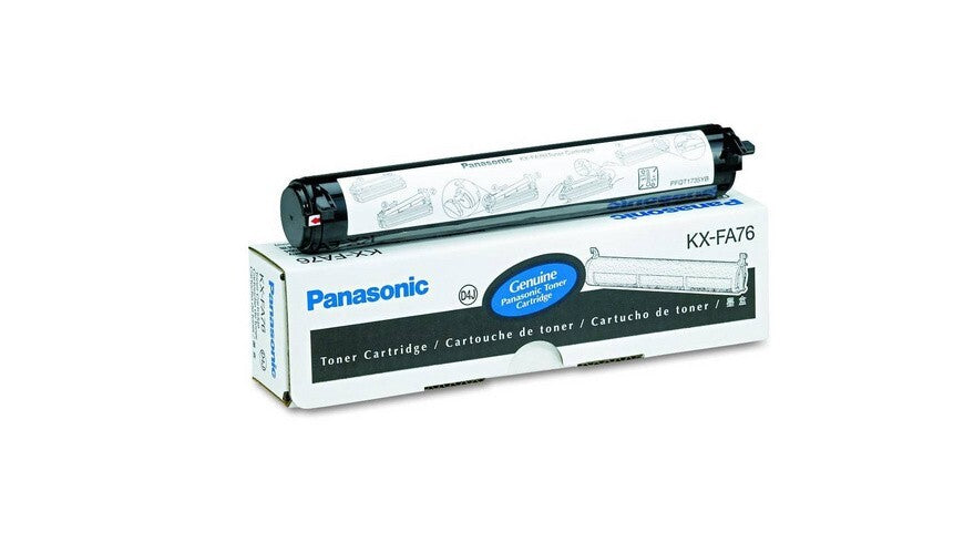 NEW GENUINE AUTHENTIC PANASONIC KX-FA76X BLACK TONER CARTRIDGE