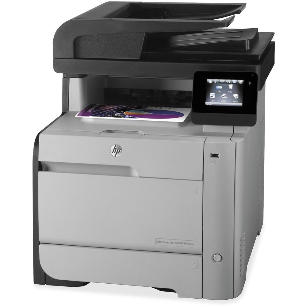 HP LASERJET PRO MFP M476DW DUPLEX WIRELESS USB ALL IN ONE A4 COLOR LASER PRINTER