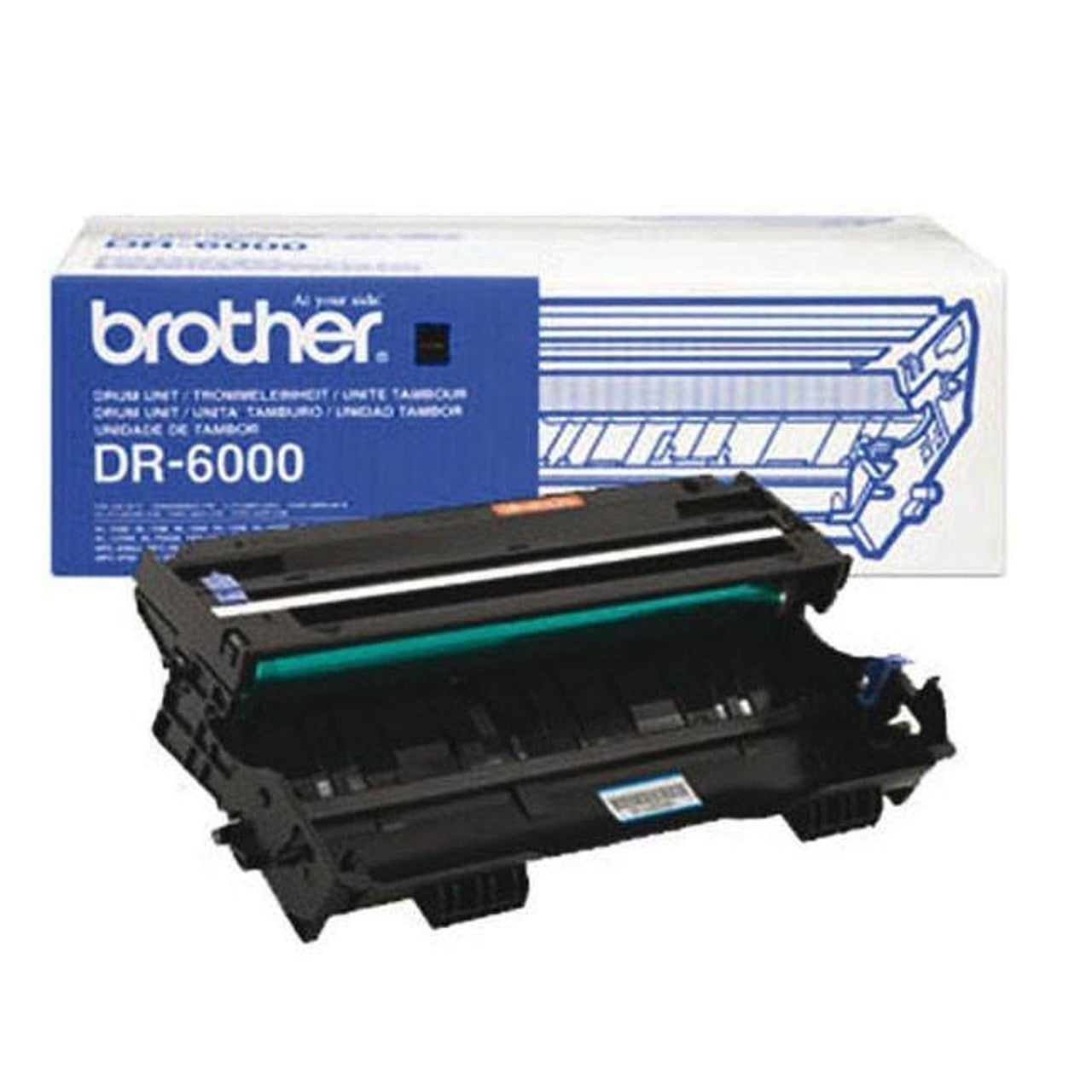 BROTHER DR-6000 DRUM – STANDARD‑YIELD GENUINE FOR HL-1240/1440/1470N