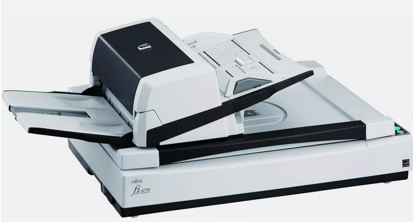 Fujitsu Fi-6770 Hi-Speed A3 Duplex Color Production Scanner / No Trays (#Pic-6)