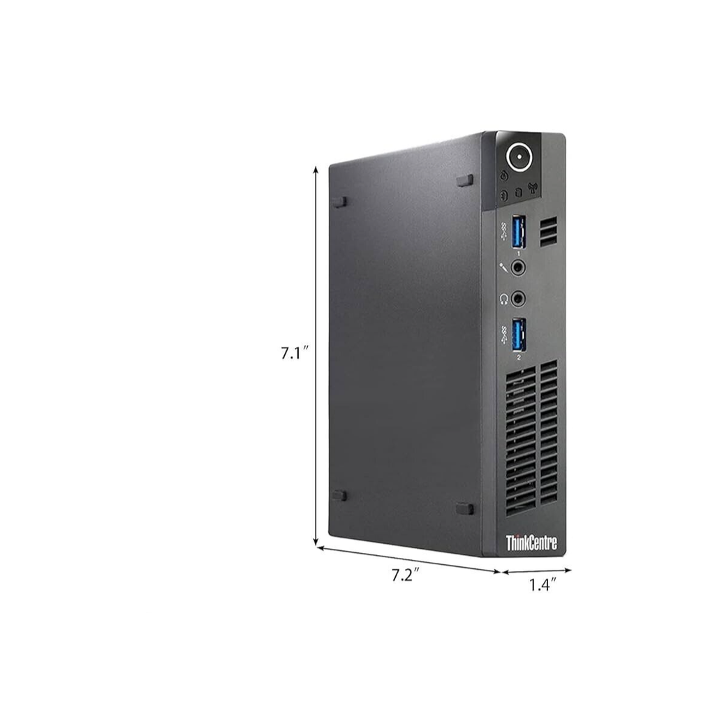 FAST LENOVO THINKCARE M92 INTEL i3 8GB RAM 128GB SSD WINDOWS 11 DESKTOP MINI PC