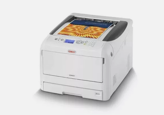 OKI C823DN A3 COLOR LED PRINTER 23PPM AUTO DUPLEX NETWORK USB MONO LASER