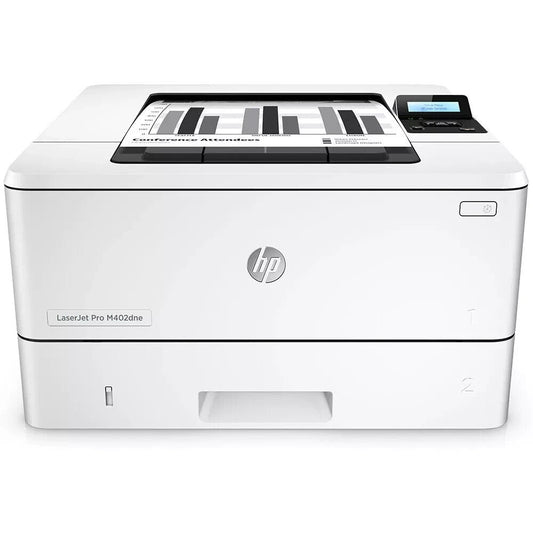HP LASERJET PRO M402DNE FAST A4 DUPLEX NETWORK MONO LASER DESKTOP PRINTER C5J91A