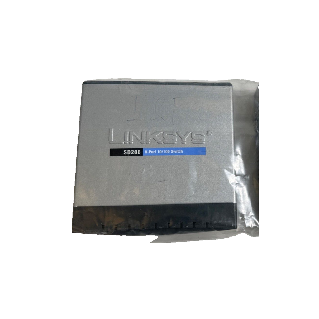 Linksys SD208 8-Port 10/100 Reliable Access Point Compact Network Switch