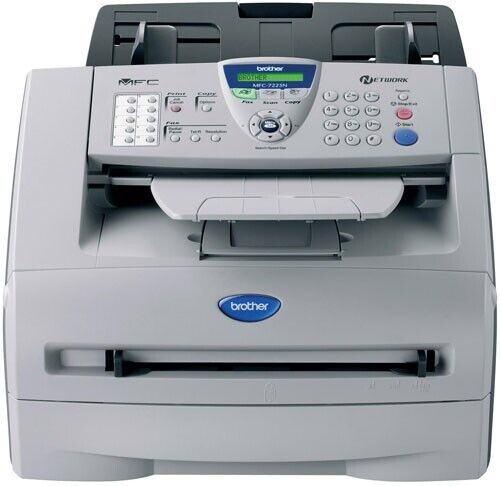 BROTHER MFC-7225N USB & NETWORK A4 MONO ALL IN ONE 20ppm LASER FAX PRINTER TONER