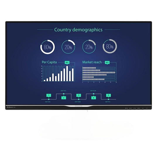 PHILIPS 258B6QU 25" QHD 2560X1440 IPS LED MONITOR DP HDMI VGA DVI / NO STAND
