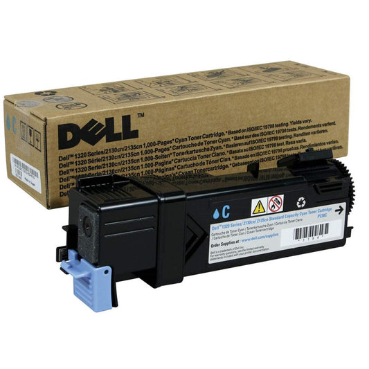 DELL P238C CYAN TONER – STANDARD‑YIELD GENUINE FOR 2130CN/2135CN