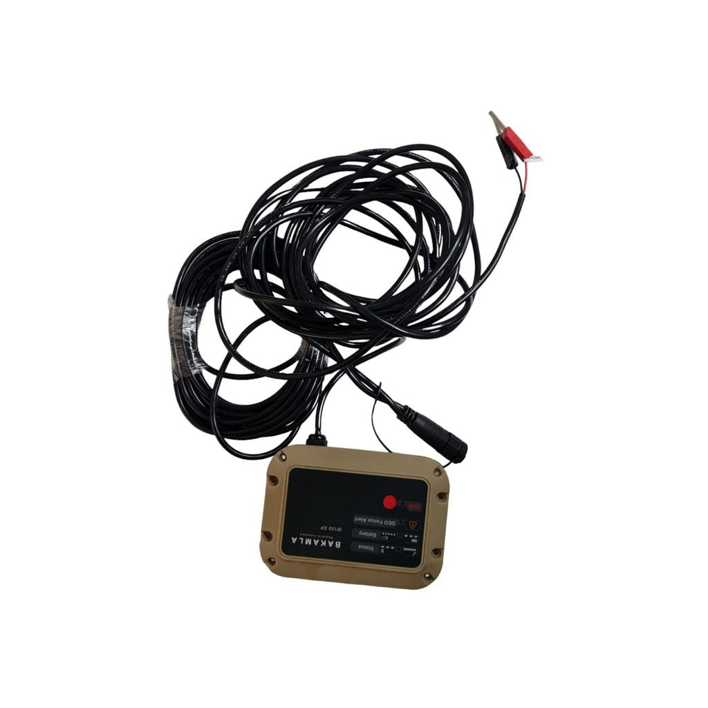 BAKAMLA W100 XP POWER INTERFACE BATTERY STATUS GEO FENCE ALERT