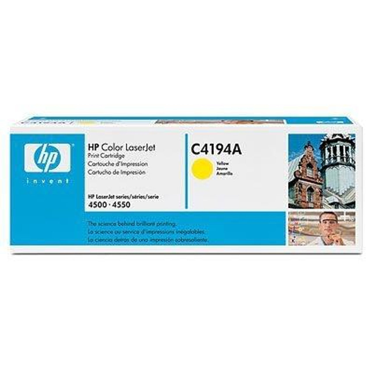 NEW HP GENUINE C4194A YELLOW TONER CARTRIDGE FOR HP 4500 4550