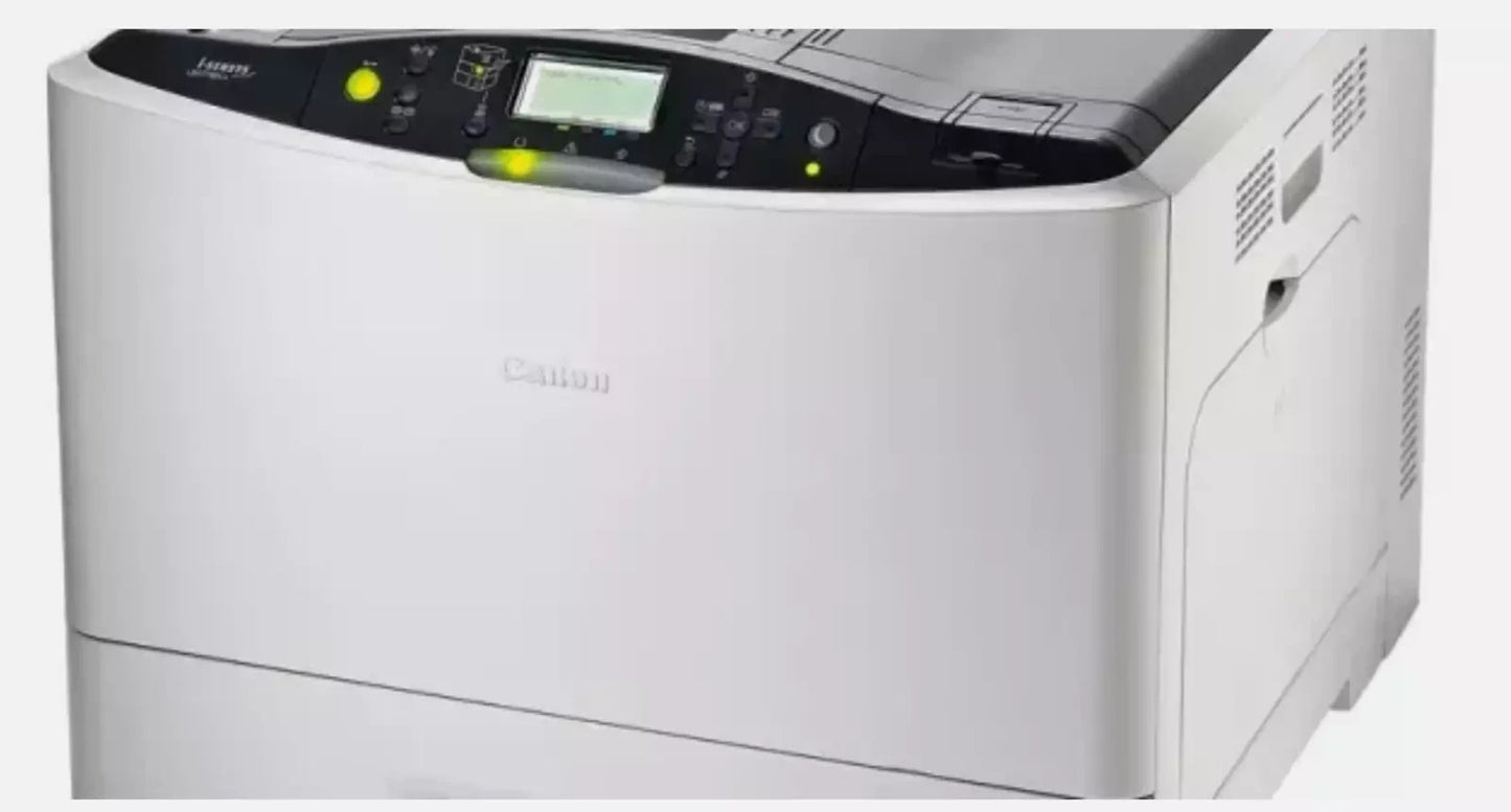 CANON I-SENSYS LBP7780CX DUPLEX NETWORK FAST A4 COLOR LASER PRINTER / 90% TONER