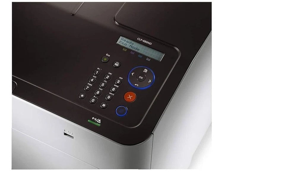 SAMSUNG CLP-680ND DUPLEX NETWORK COMPACT HOME / OFFICE A4 COLOR LASER PRINTER