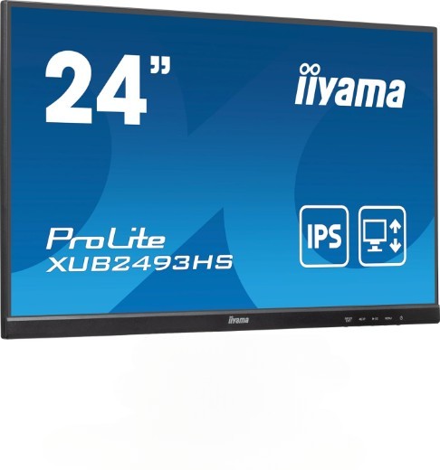 IIYAMA XU2493HS 23.8" FHD 1920X1080 LED MONITOR DP VGA HDMI PORT / WITHOUT STAND