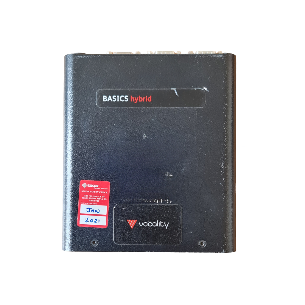 VOCALITY EFFICIENT NETWORKS VOICE FSX BASICS HYBRID 68562 VOICE COMMUNICATION