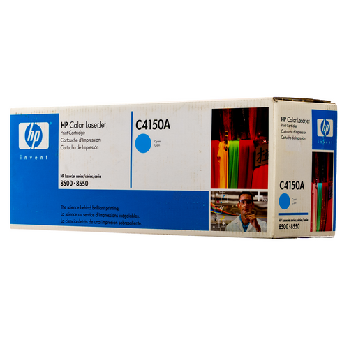GENUINE HP COLOR LASERJET PRINT CARTRIDGE - C4150A CYAN - HP LASERJET 8500,8550
