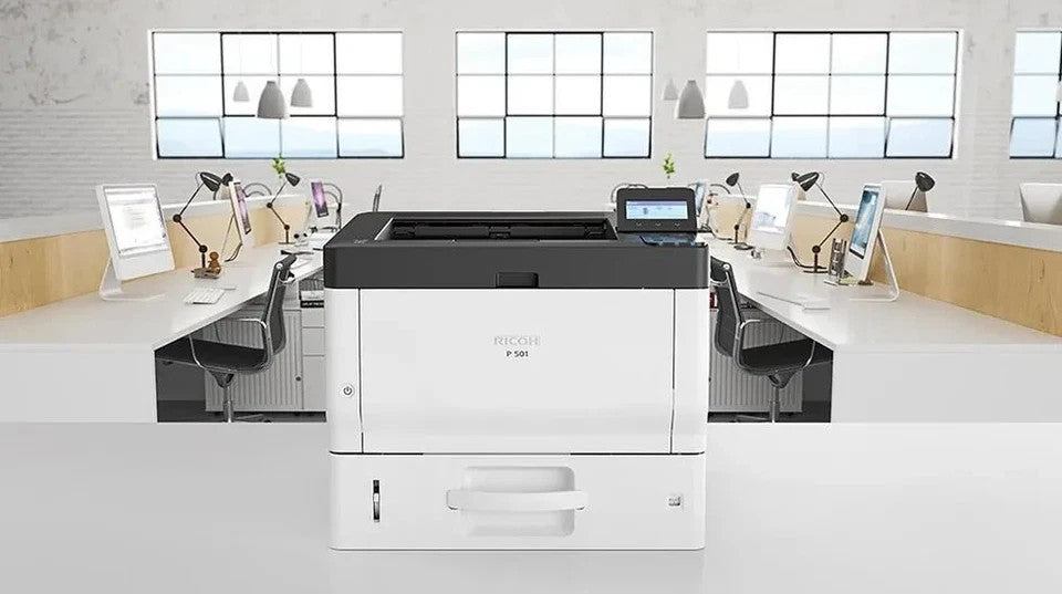 RICOH P 501 ULTRA FAST 47PPM 1200DPI WORKGROUP A4 MONO LASER PRINTER ‎418363