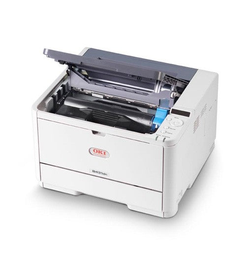 OKI B431DN MONO LASER PRINTER A4 USB AUTO DUPLEX NETWORK FAST - NO TONER & DRUM