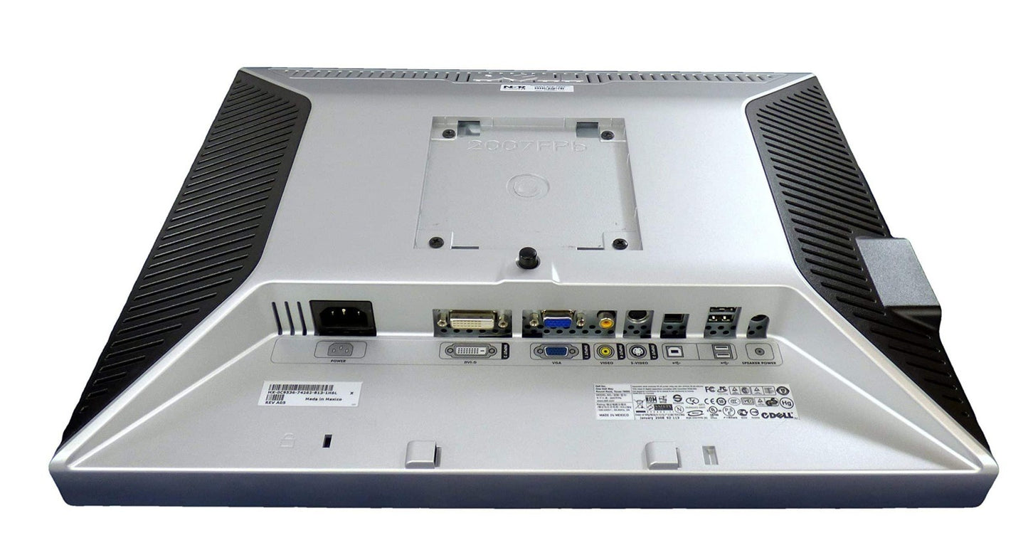 DELL 2007FP 20" UXGA 1600X1200 PIXELS LCD MONITOR VGA DVI PORT / WITHOUT STAND