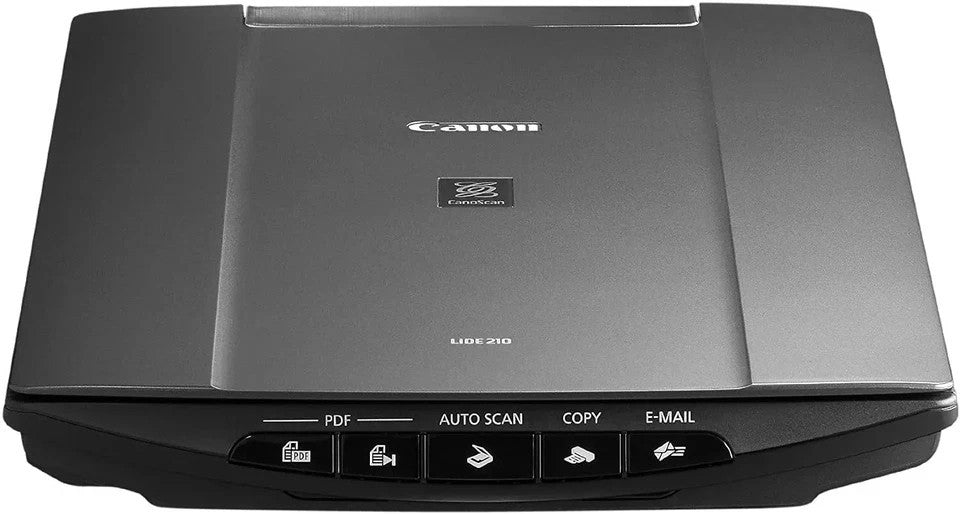 CANON CANOSCAN LIDE 210 4800X4800 DPI DESKTOP USB POWERED A4 MOBILE SCANNER