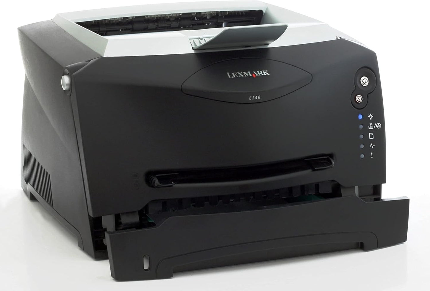 LEXMARK E240 USB PARALLEL DESKTOP A4 MONO LASER PRINTER 28S0200 -NO TONER & DRUM