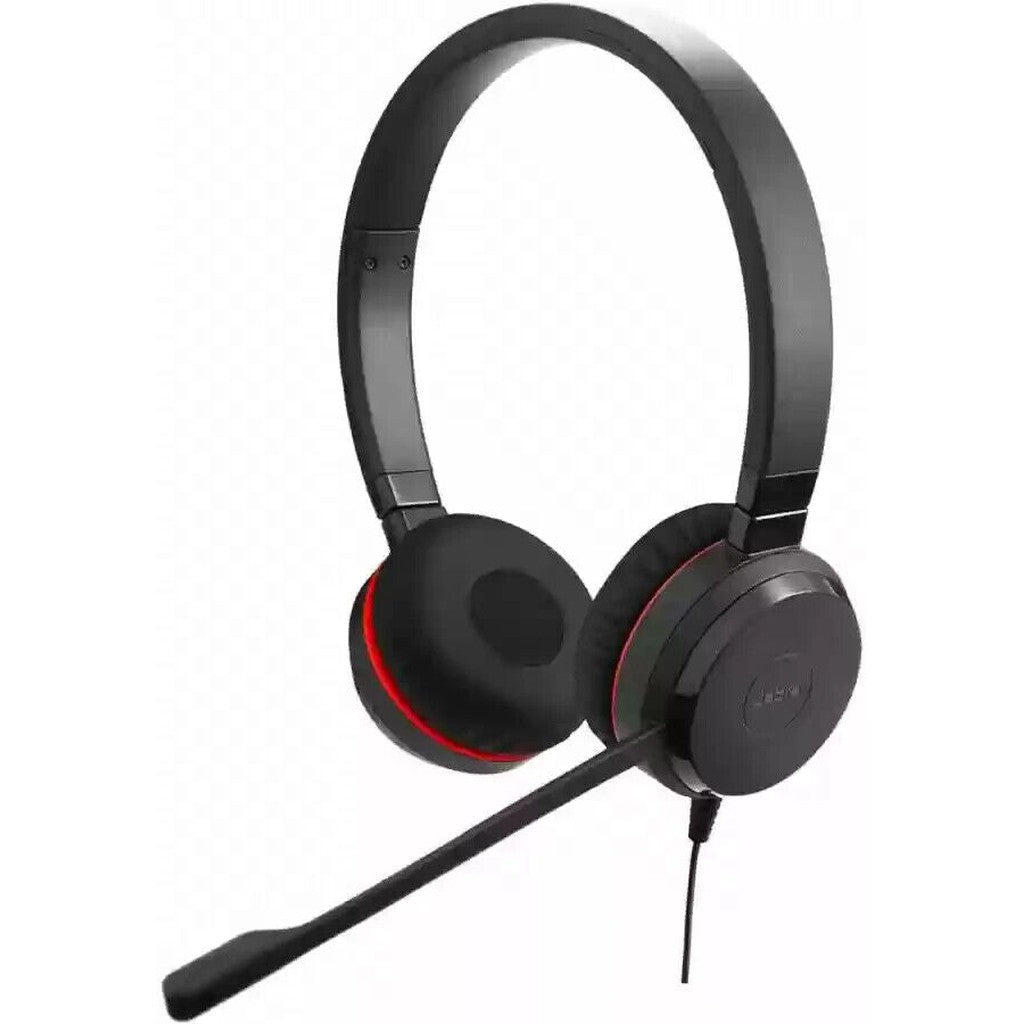 JABRA GN EVOLVE 20 MS STEREO WIRED OVER-THE-HEAD STEREO HEADSET HSC016 USB