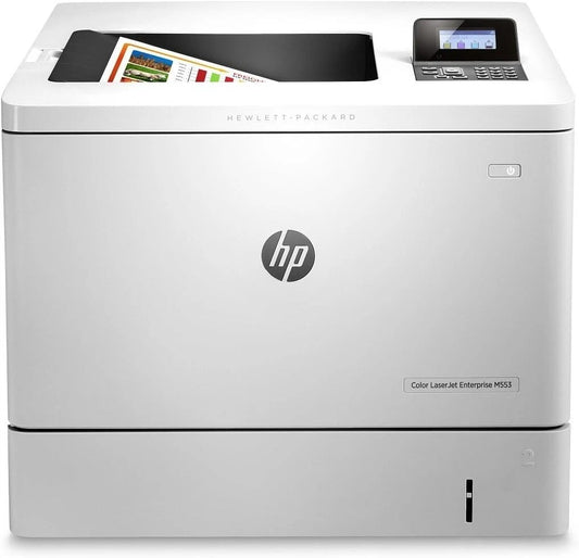 HP COLOR LASERJET M553N NETWORK USB DESKTOP FAST WORKGROUP A4 LASER PRINTER