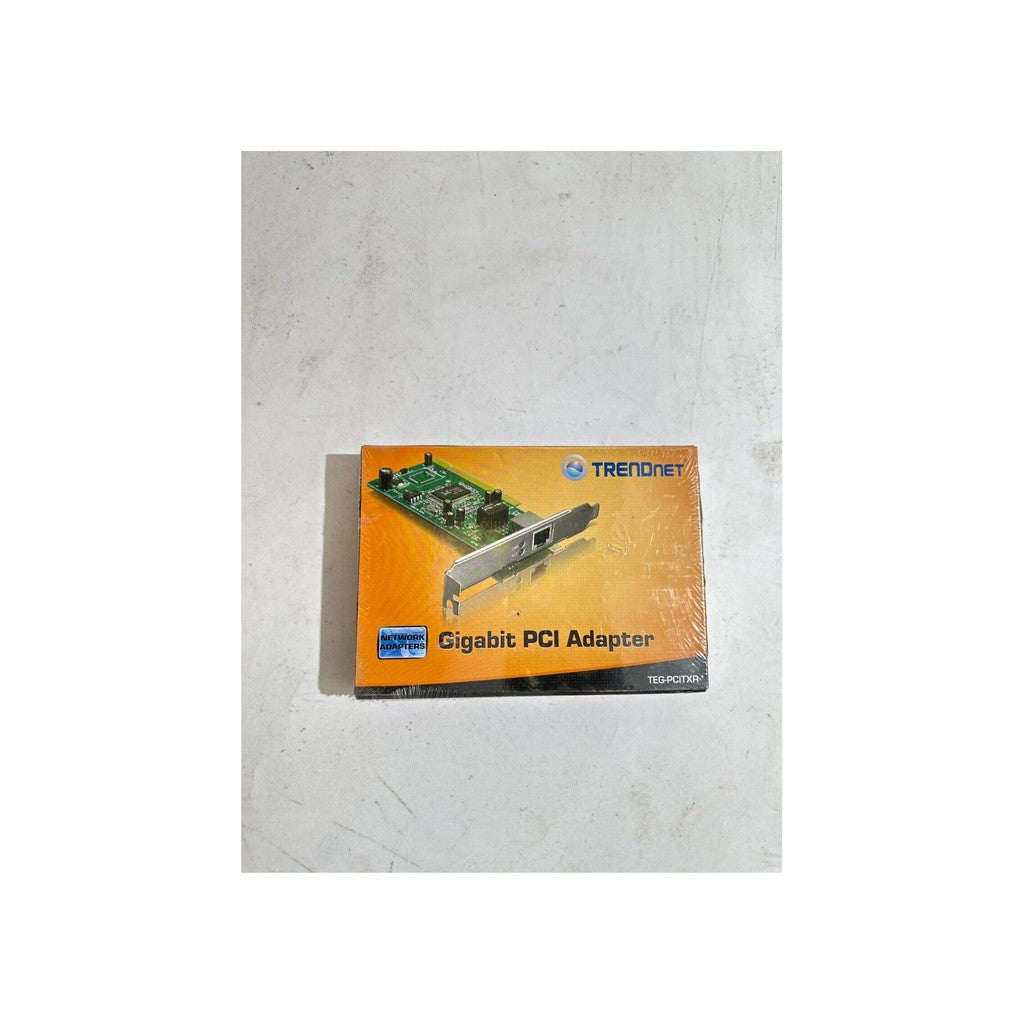 TRENDNET GIGABIT PCI ADAPTER TEG-PCITXR RJ-45 PORT LINK LED ACTIVITY LED NEW