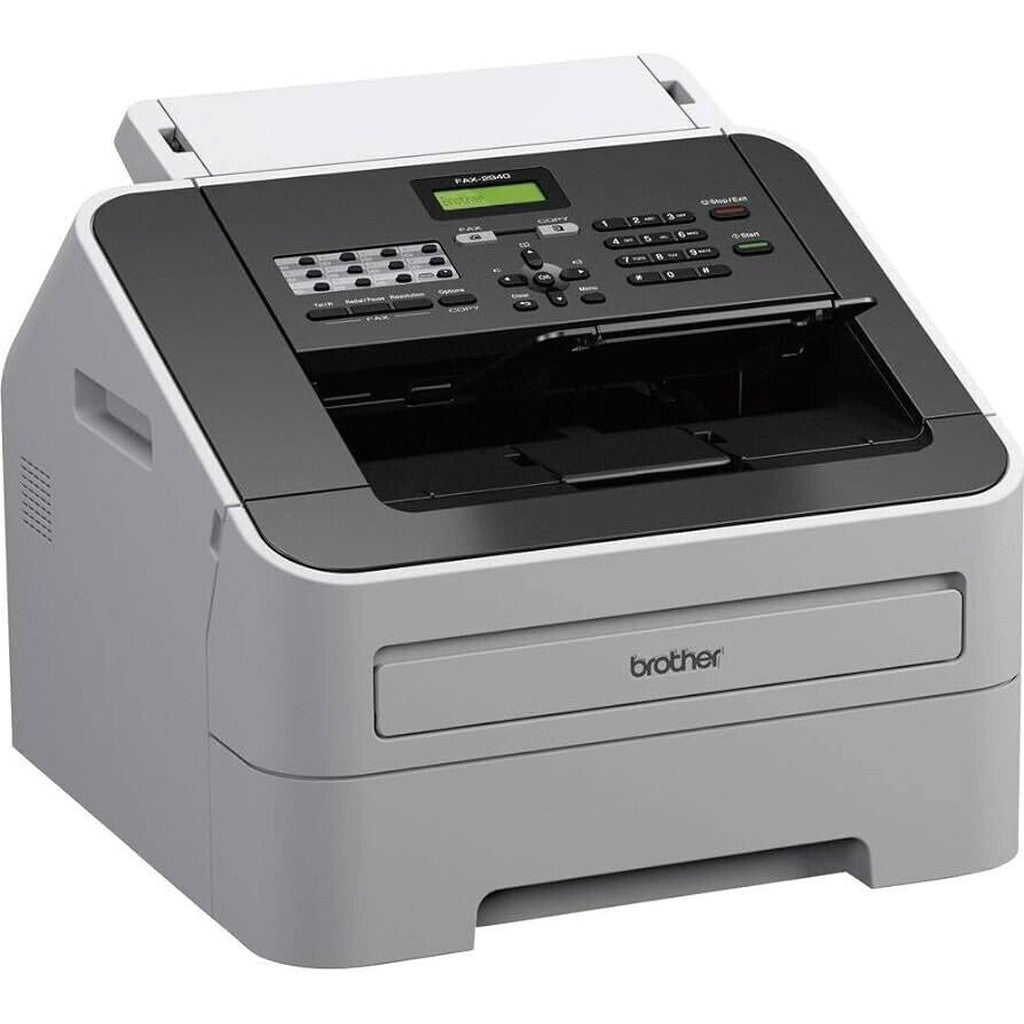 Brother FAX-2940 A4 Mono Laser Fax Machine / With Toner