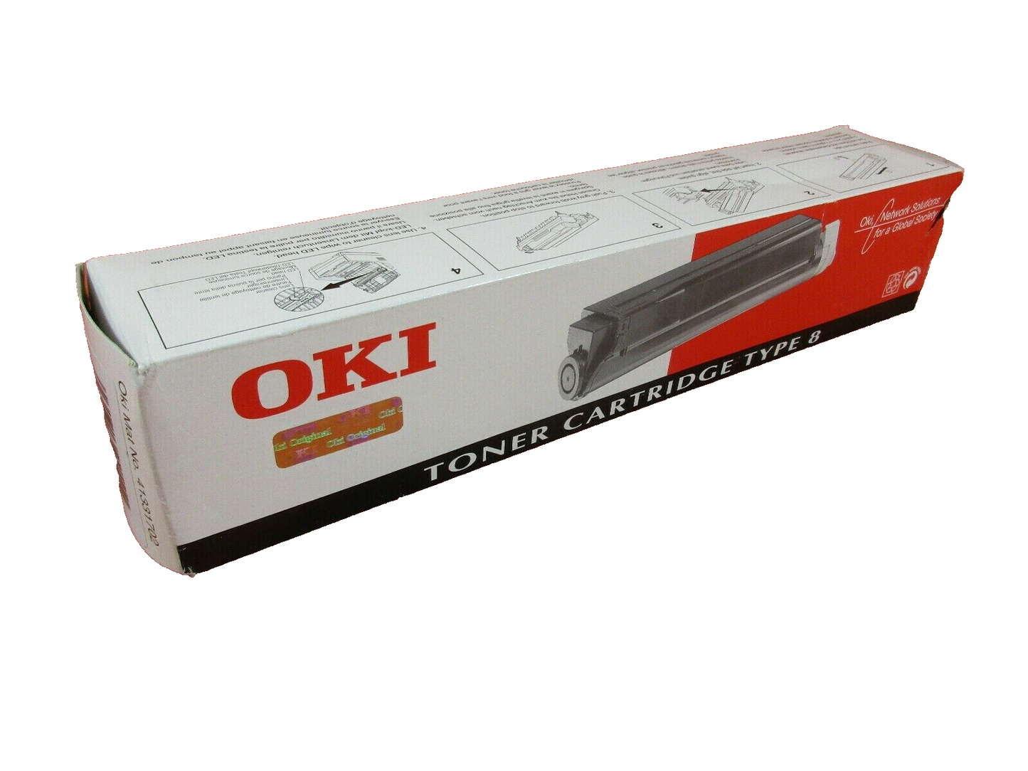 18X New Genuine OKI Type 8 Black Toner Cartridge Original for OKIPAGE 14i/EX