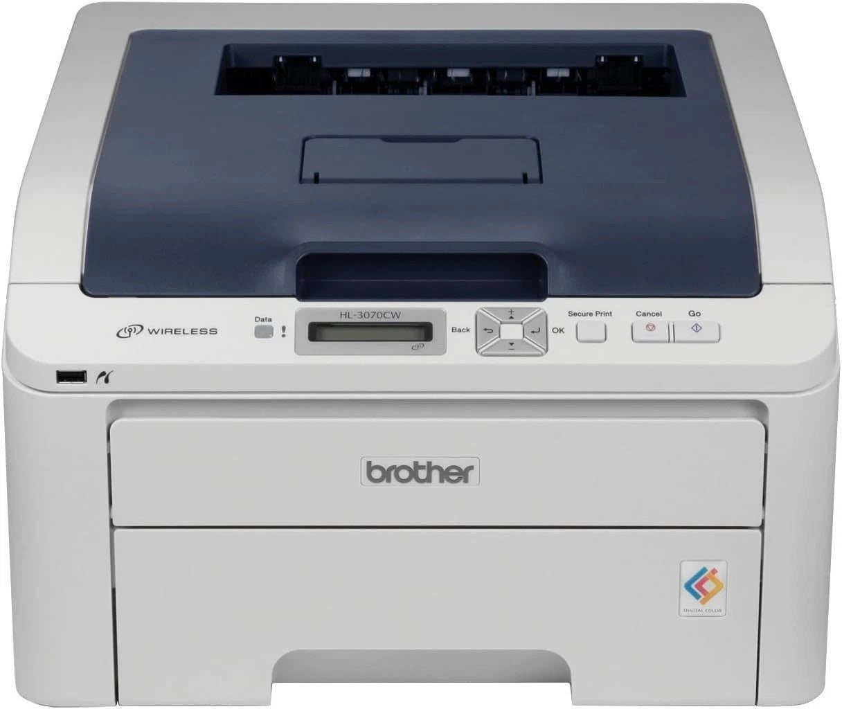 BROTHER HL-3070CW WIRELESS COMPACT 17PPM A4 LED COLOR LASER PRINTER HL3070CWZU1