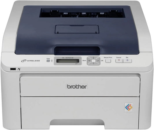 BROTHER HL-3070CW WIRELESS COMPACT 17PPM A4 LED COLOR LASER PRINTER HL3070CWZU1