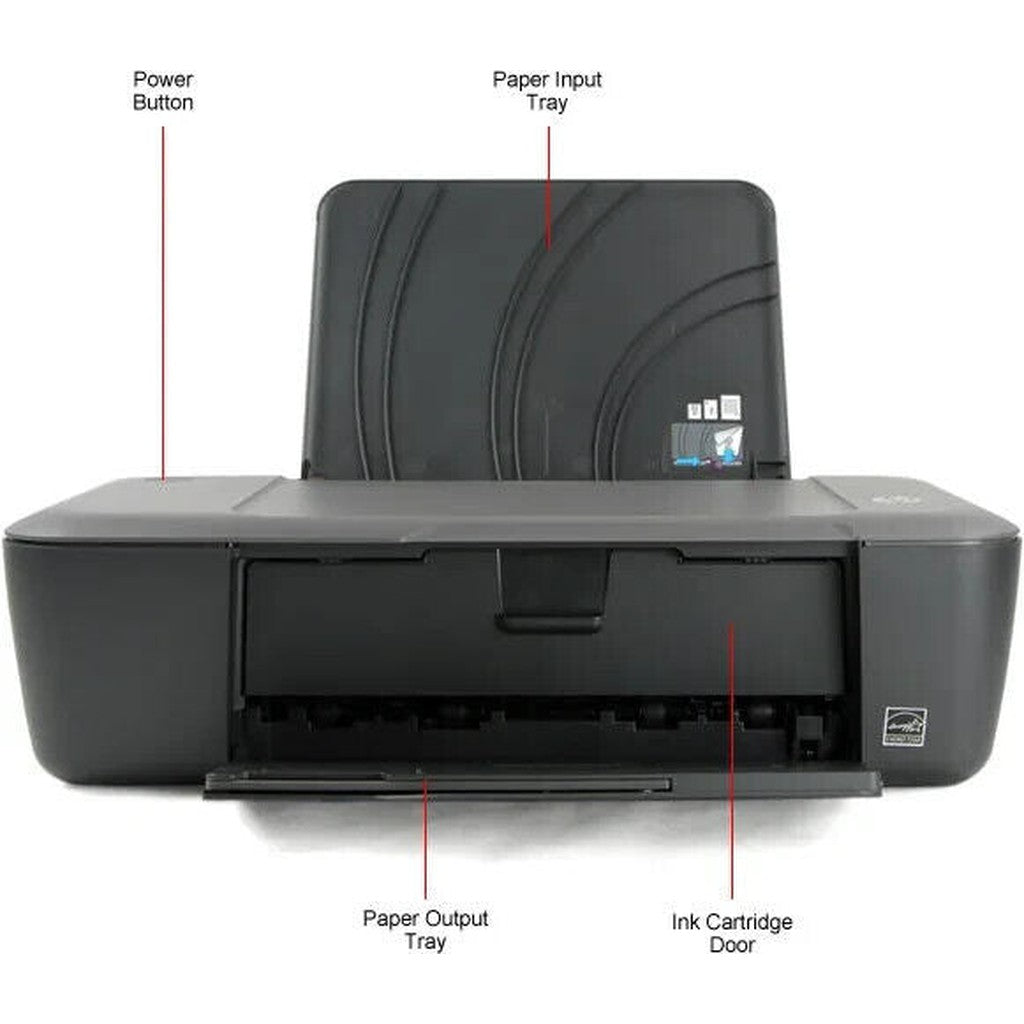 New Boxed J110A HP Deskjet 1000 A4 Color Inkjet Printer With Setup Inks & PSU