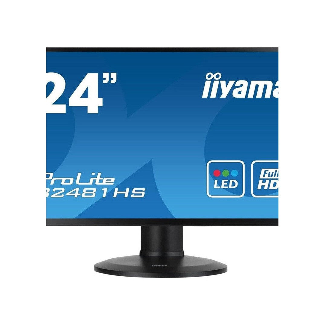 IIYAMA PROLITE B2481HS-B1 FULL HD 24"WIDESCREEN BUILT-IN SPEAKER MONITOR DISPLAY