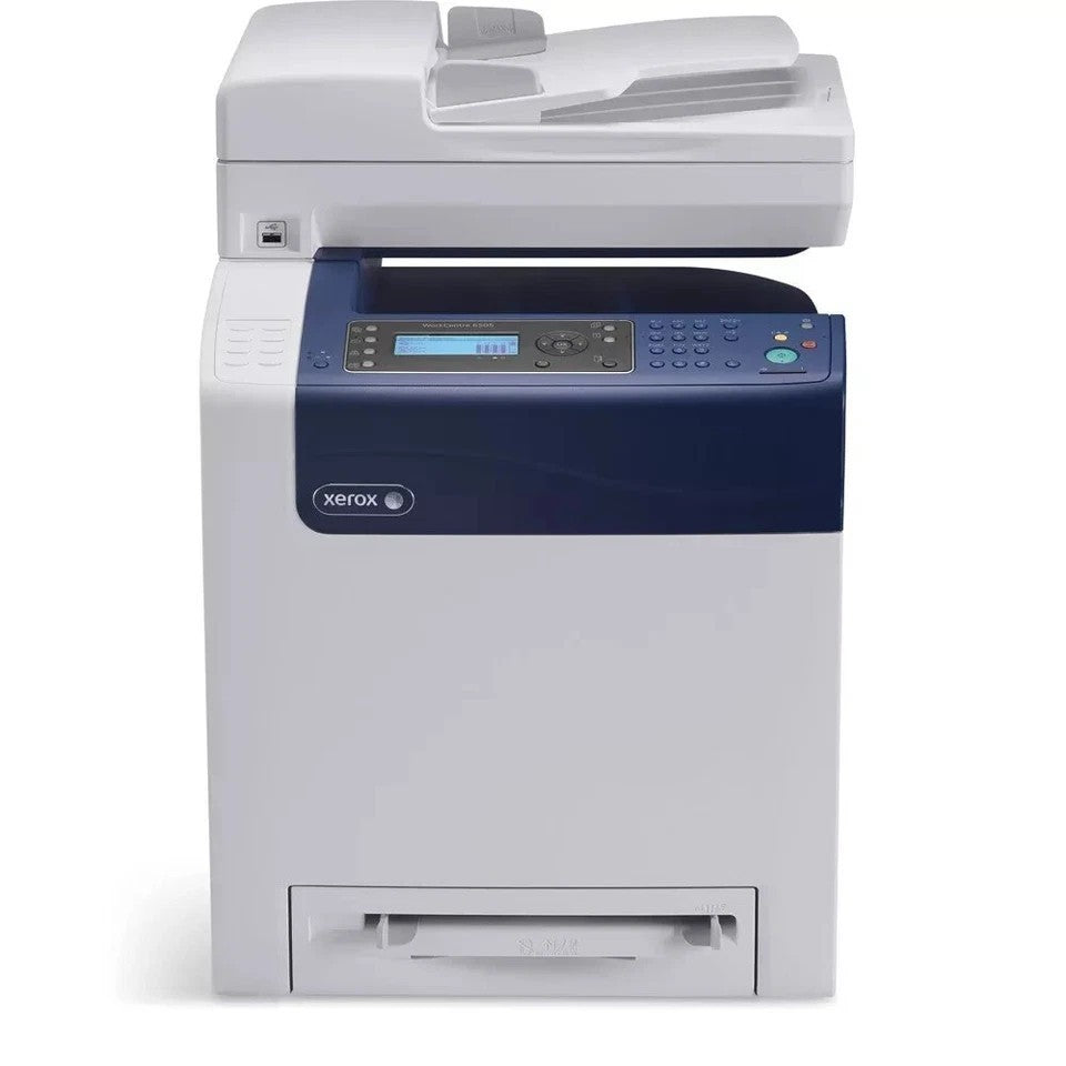 XEROX WORKCENTRE 6505N A4 COLOR LASER PRINTER 6505V_N MULTIFUNCTION + 100% TONER