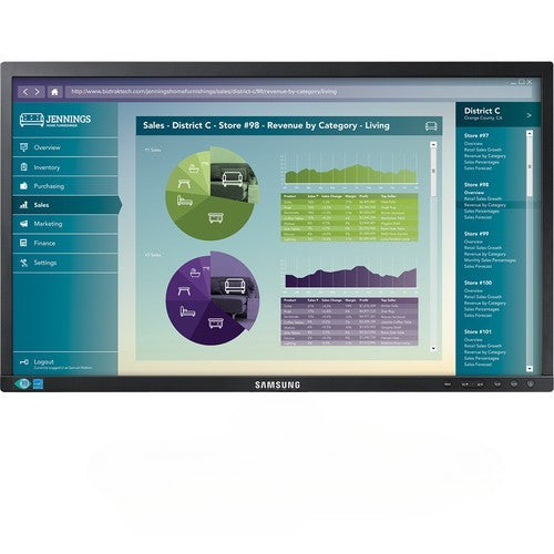 SAMSUNG S22E450BW 22" WSXGA+ 1680X1050 LED MONITOR DP HDMI PORT / WITHOUT STAND