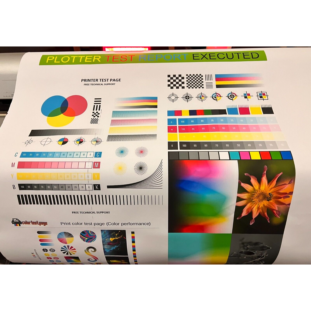 EPSON STYLUS PRO 9890 PHOTO 44" WIDE LARGE FORMAT NETWORK PRINTER PLOTTER K126A