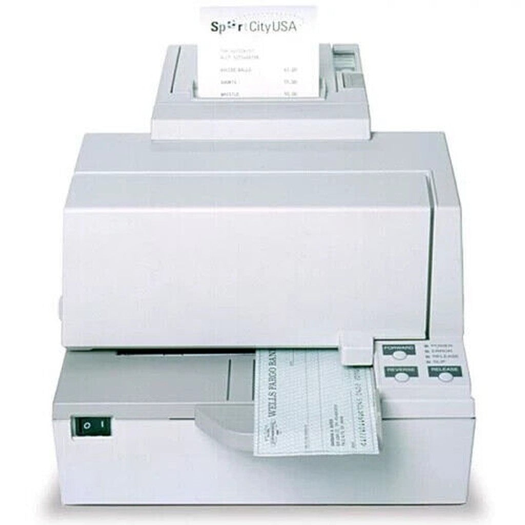 EPSON TM-H5000II M128C HYBRID MULTIFUNCTION SLIP POS PRINTER WITH PSU & RIBBON