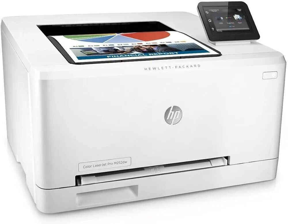 HP COLOR LASERJET PRO M252DW AUTO DUPLEX WIRELESS A4 COLOR LASER PRINTER B4A22A