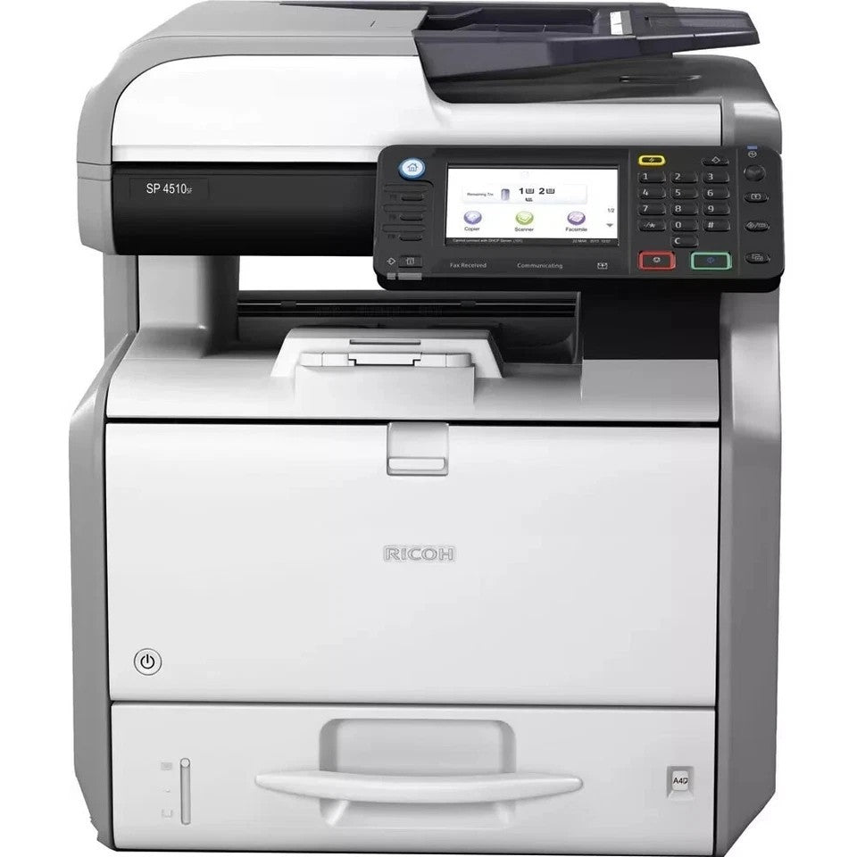 RICOH SP4510SF AUTO DUPLEX USB & NETWORK 40ppm A4 MONO ALL IN ONE LASER PRINTER