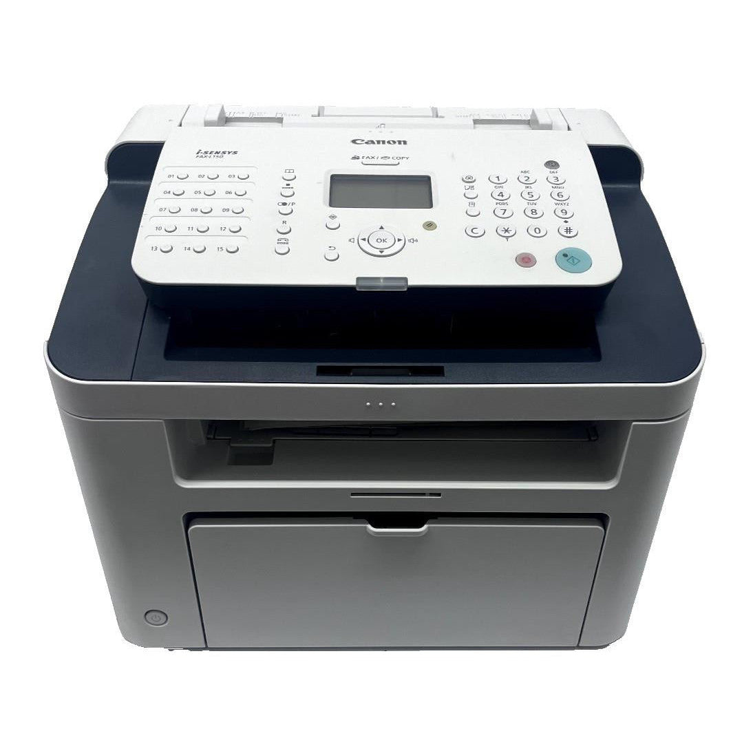 CANON i-SENSYS FAX-L150 A4 MONO LASER PRINTER FAX 18PPM 200DPI USB WITH TONER   -   USED
