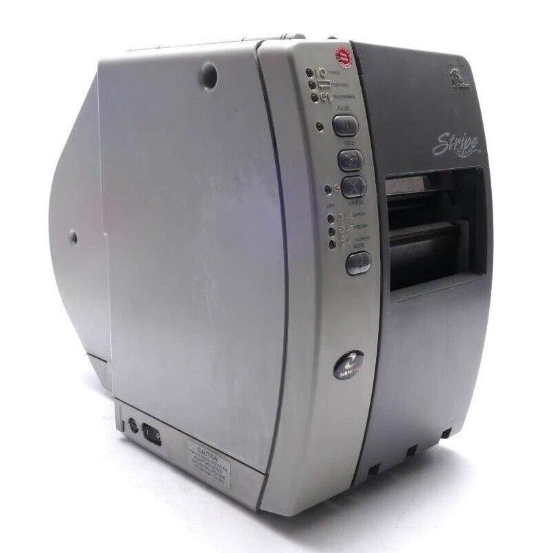 ZEBRA S600 INDUSTRIAL USB SERIAL PARALLEL 203DPI FAST THERMAL LABEL PRINTER   -   GOOD - REFURBISHED