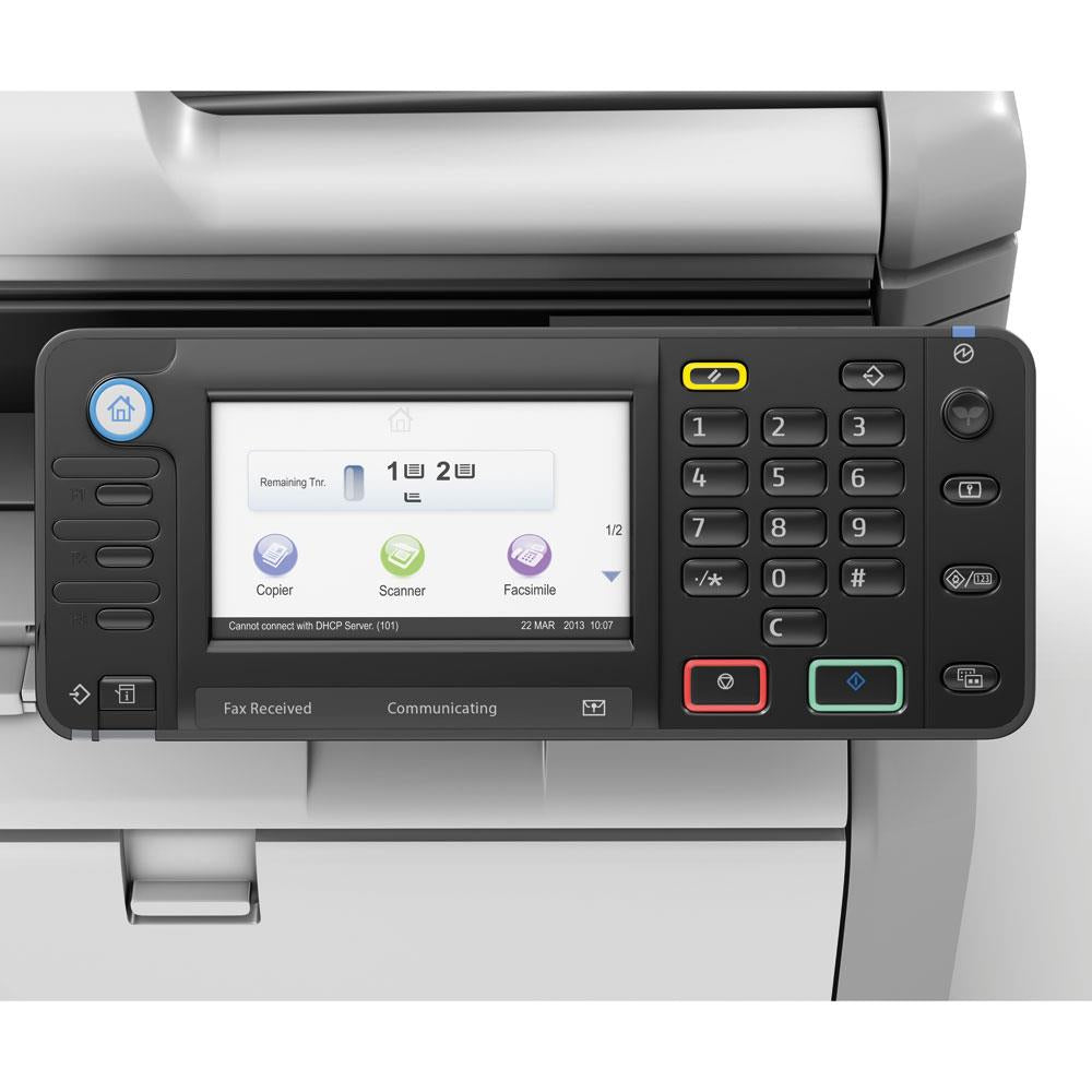 RICOH SP4510SF AUTO DUPLEX USB & NETWORK 40PPM  1200DPI A4 MONO ALL IN ONE LASER PRINTER -  GOOD - REFURBISHED