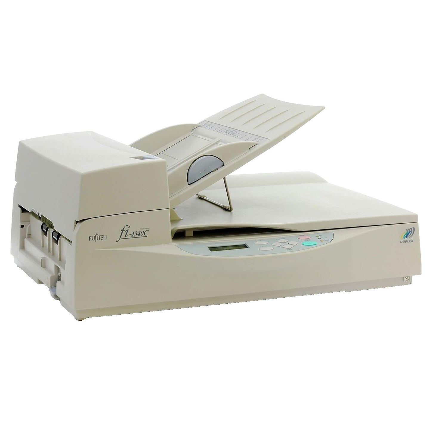 FUJITSU FI-4340C A4 FLATBED COLOR SCANNER WITH ADF USB SCSI 40PPM 600DPI SCANNER    -   GOOD - REFURBISHED