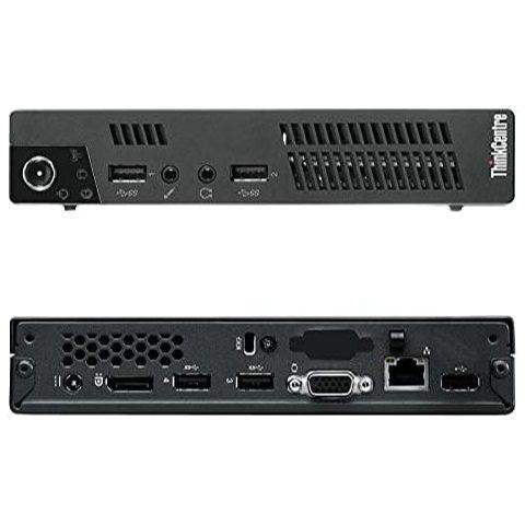 LENOVO THINKCENTRE M72E WINDOWS 11 TINY PC INTEL CORE I3 8GB RAM 128GB SSD USB DP VGA PORT - GOOD - REFURBISHED