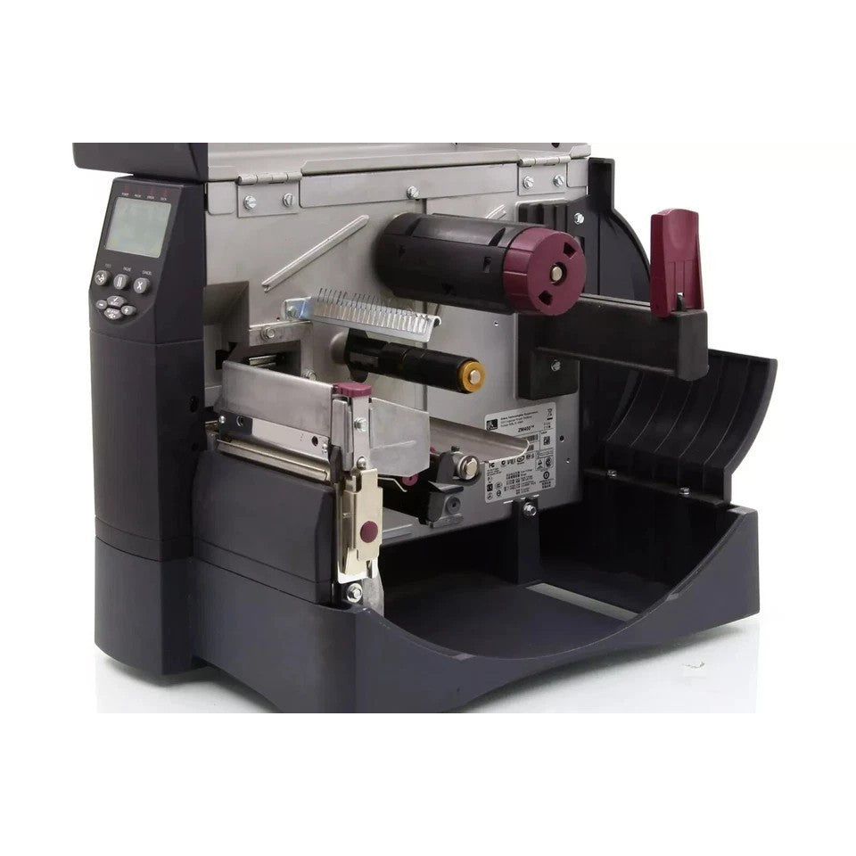 ZEBRA ZM400 INDUSTRIAL THERMAL TRANSFER BARCODE USB NETWORK 203DPI LABEL PRINTER   -   EXCELLENT - REFURBISHED