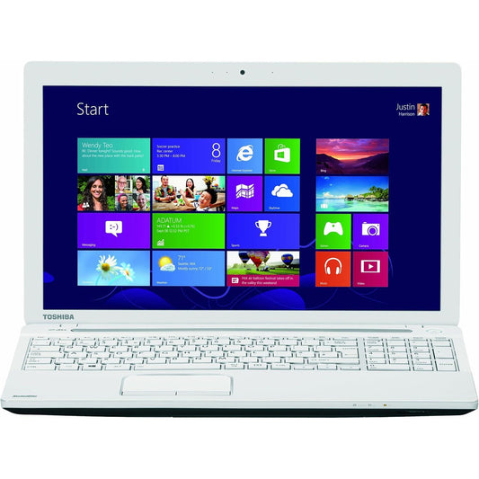 TOSHIBA SATELLITE PRO C55D-A WINDOWS 11 LAPTOP AMD A6 8GB RAM 500GB HDD 15.6" HD WEBCAM BT DVD - VERY GOOD REFURBISHED