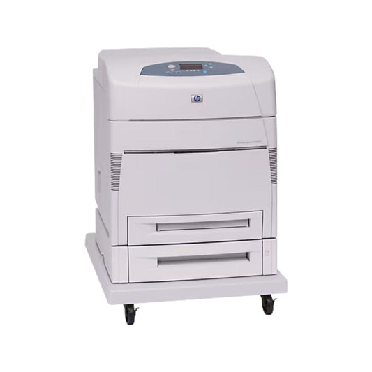 HP Color Laserjet 5550DTN A3/A4 Printer Auto Duplex Network 3-Tray Stand 1200 DPI 28PPM USB 2.0, Ethernet    -   Good - Refurbished