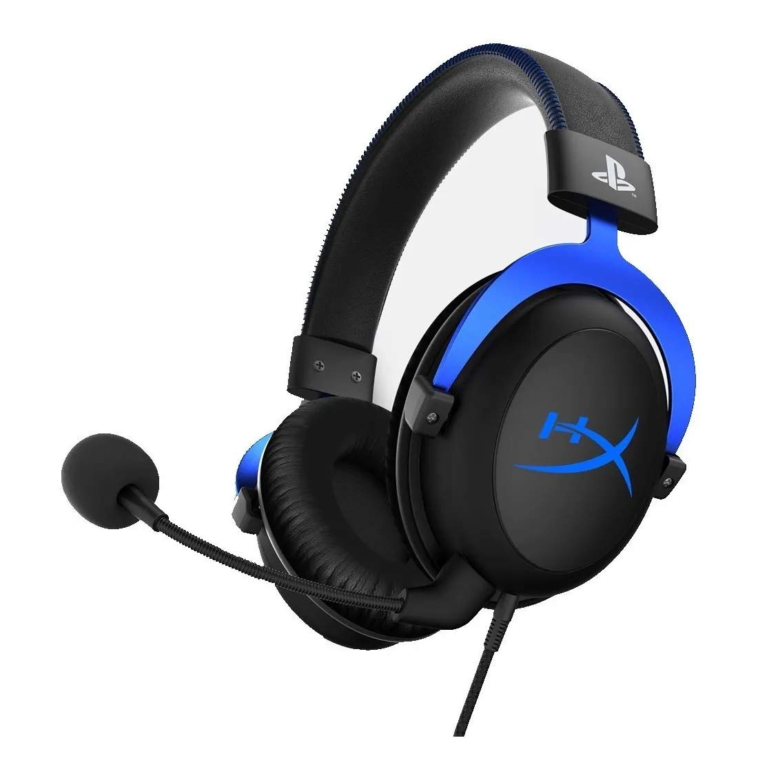 HyperX Cloud II Gaming Headset – Blue/Black | Original Wired Headset with Virtual 7.1 Surround Sound